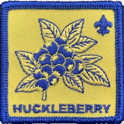 Trail Trekker patch - Huckleberry