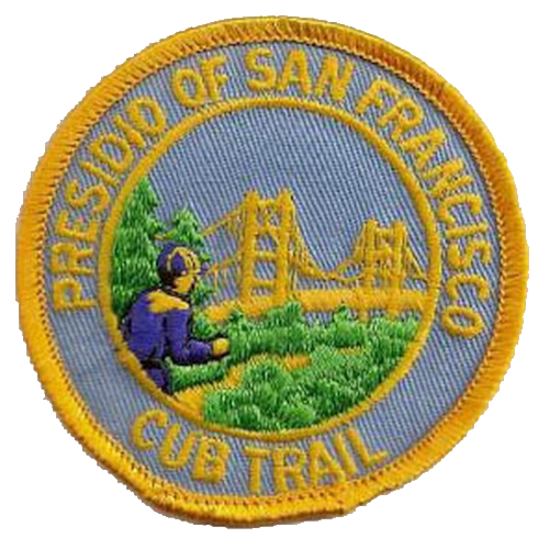 Presidio of San Francisco Cub Trail patch