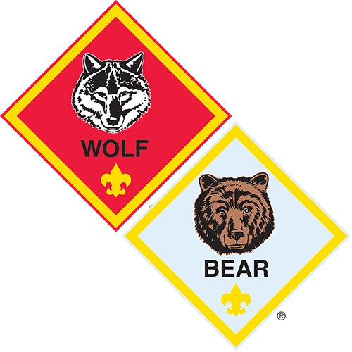 Wolf & Bear Rank Insignias