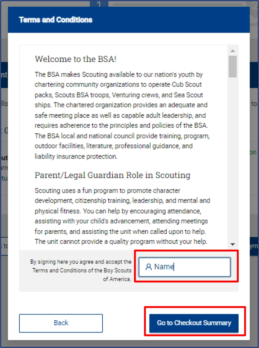 my.scouting-terms-of-service my.scouting renewal terms of service