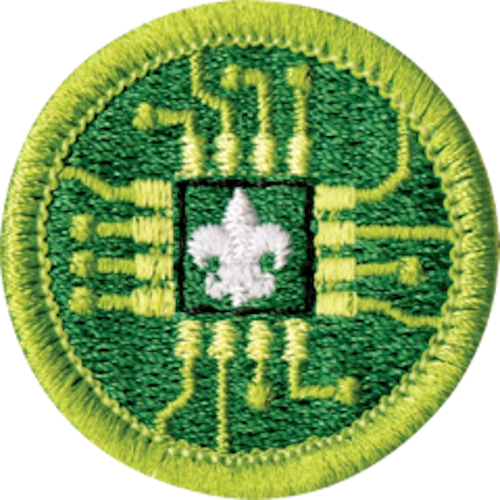 Digital Technology merit badge patch