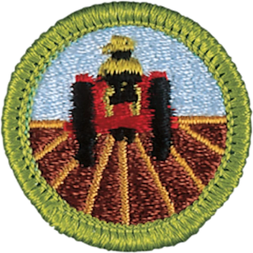 Farm Mechanics merit badge patch