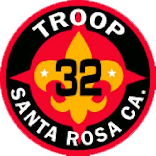 Troop 32 Santa Rosa logo