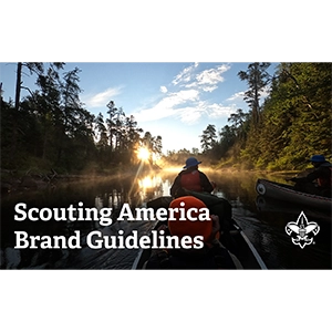 Scouting America Brand Guidelines Front Page