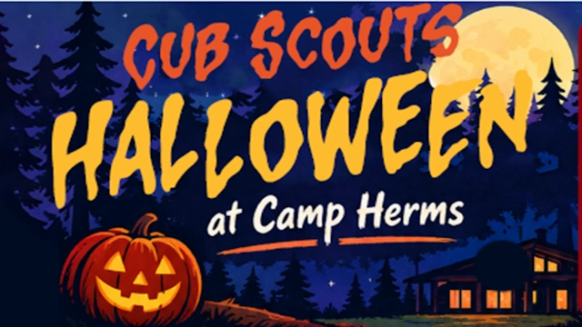 Cub Scout Halloween at Camp Herms